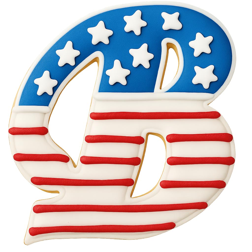 Cursive Letter B Cookie Cutter