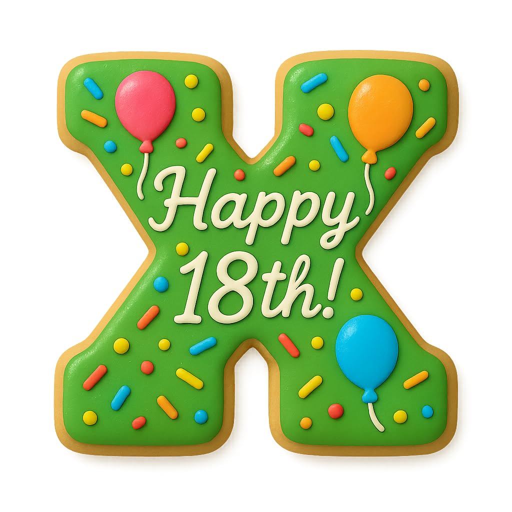 Mighty Gadget 3 inches Varsity Letters Cookie Cutters