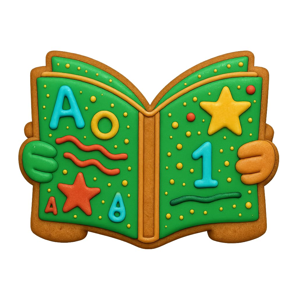Reading Book Cookie Cutter (4.25x2.9") - Ideal for Book Lovers, Teachers, and Students