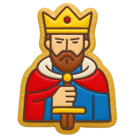 Legendary King Arthur Cookie Cutter - 4x3" Fun Kids Birthday Party Baking