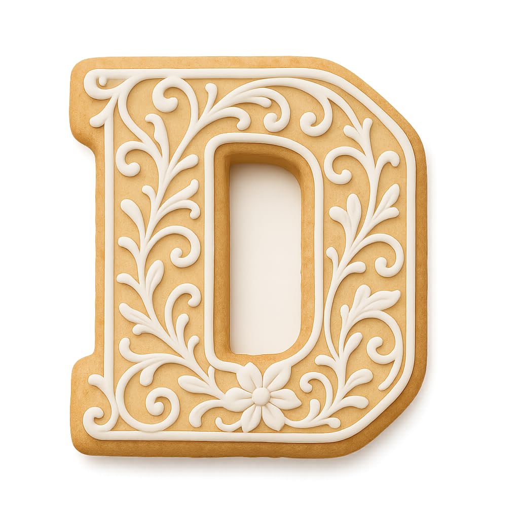 Mighty Gadget 4 inches Varsity Letters Cookie Cutters