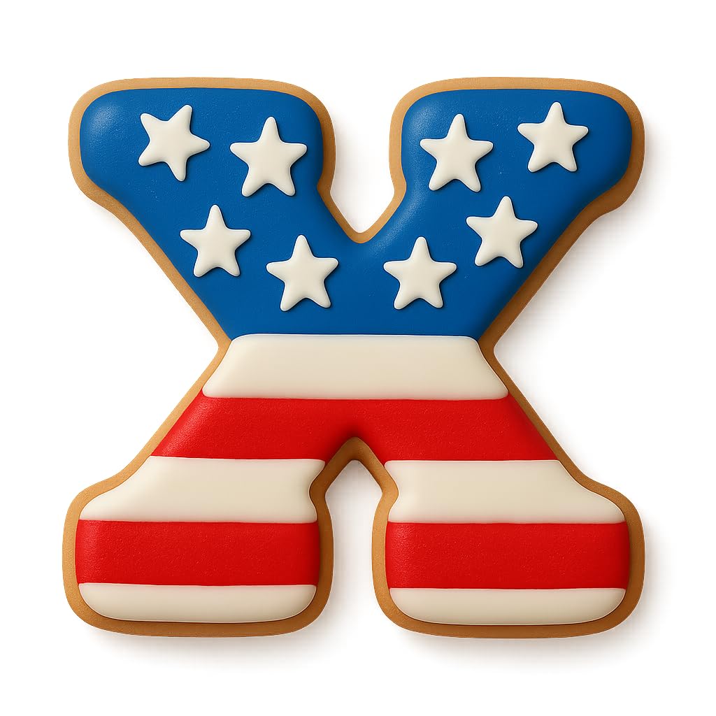 Mighty Gadget 4 inches Varsity Letters Cookie Cutters