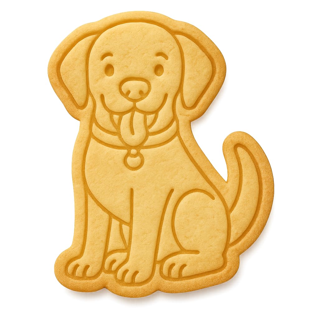 Labrador Retriever S1 Cookie Cutter - 4x3" Fun Party Baking Set