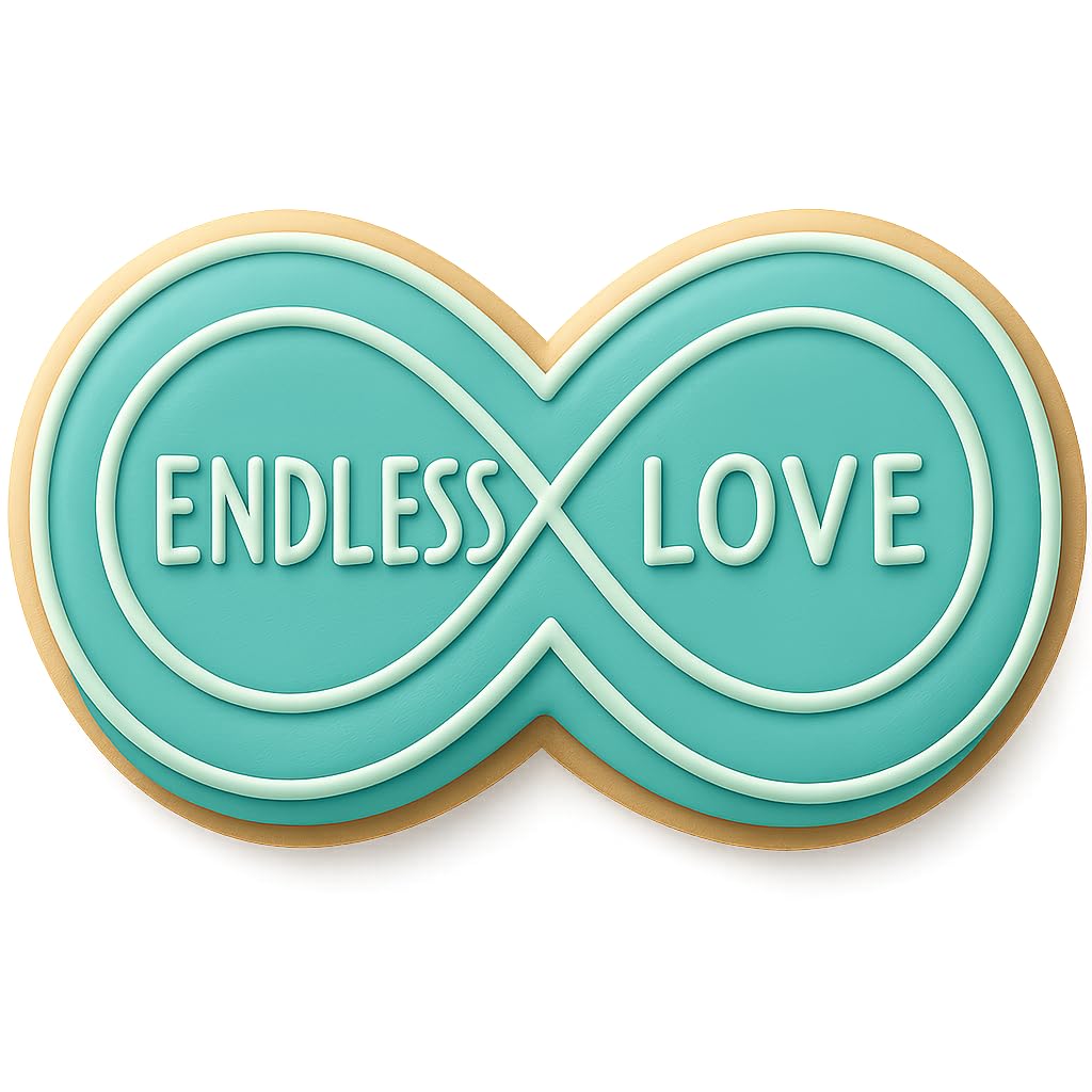 Endless Love Infinity Cookie Cutter - 4x2" Creative Kitchen Baking Tool