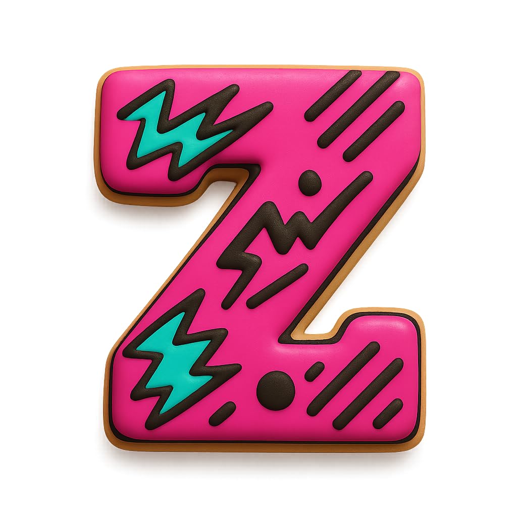 Mighty Gadget 4 inches Varsity Letters Cookie Cutters