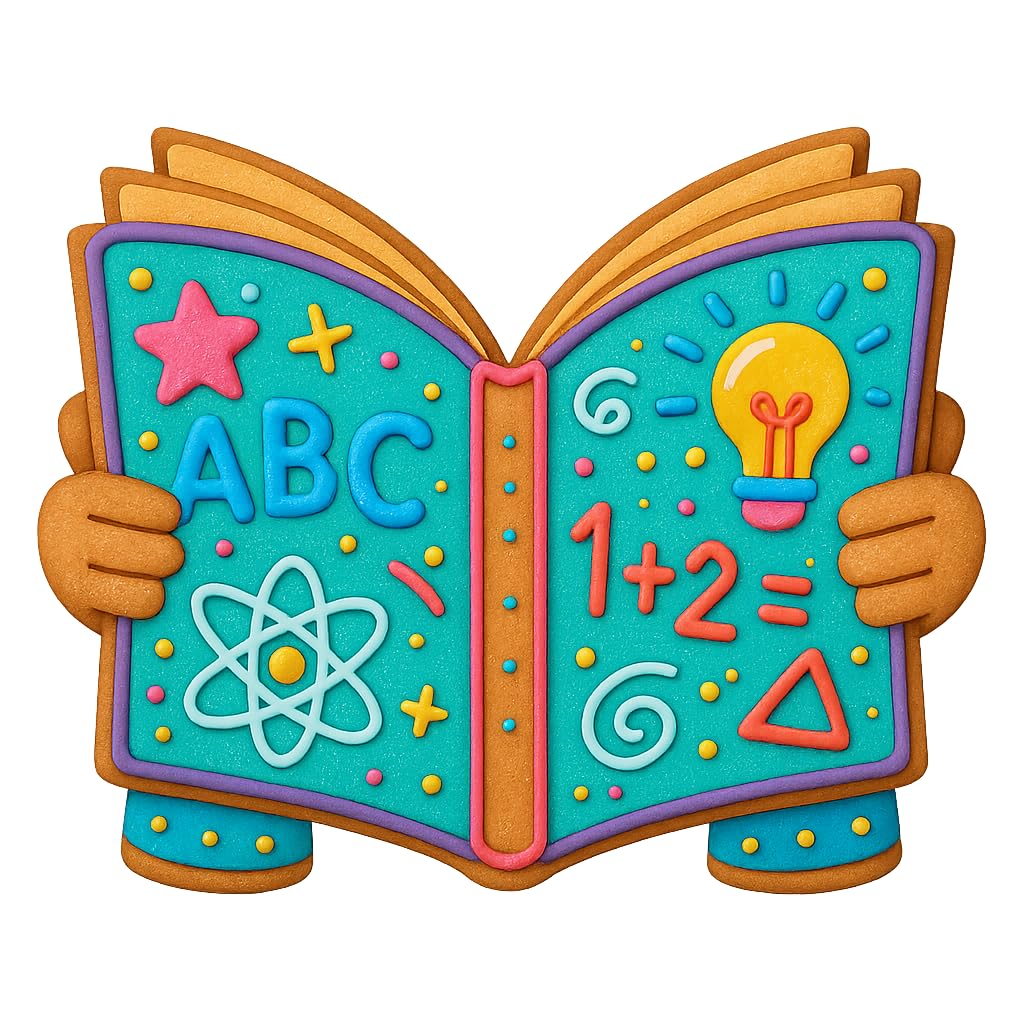 Reading Book Cookie Cutter (4.25x2.9") - Ideal for Book Lovers, Teachers, and Students