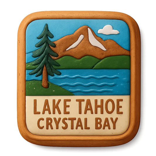 Lake Tahoe Scenic Cookie Cutter - 4x4" Premium Kitchen Design Baking