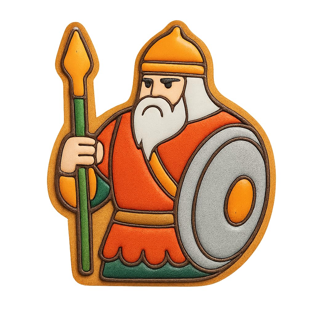 Legendary Warrior Rostam Cookie Cutter - 4x3.3" Premium Kitchen Tool