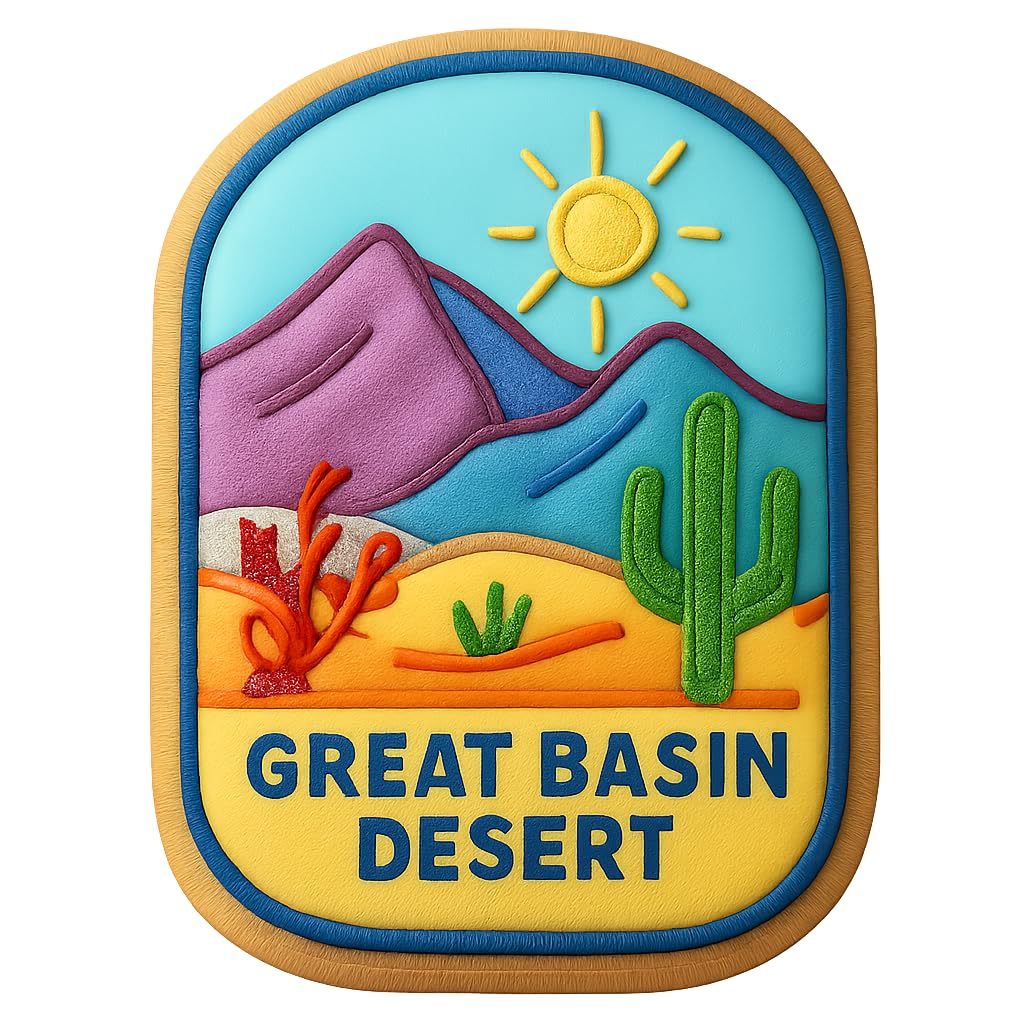 Great Basin Desert Landscape Cookie Cutter - 4x3" Premium Baking Fun