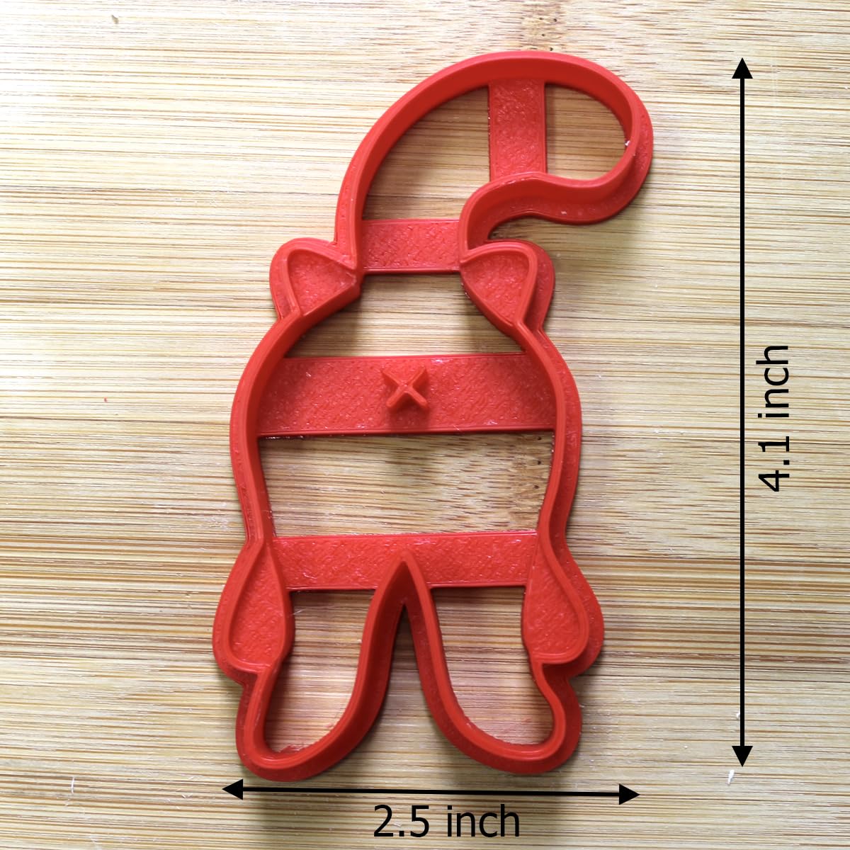 Funny Cat Butt Cookie Cutter - 4 Inch, Hilarious Kitty Shape for Cat Lovers & Bakers