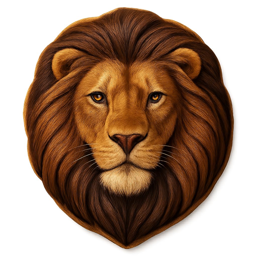 Majestic Mane Lion Cookie Cutter-4x3.5" Creative Kitchen Baking Tool