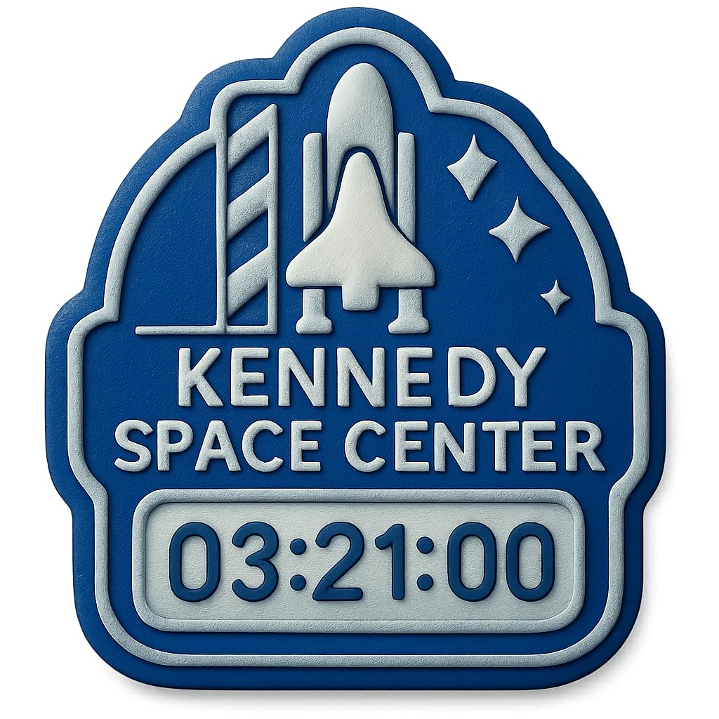 Kennedy Space Center Cookie Cutter - 4x3.5" Fun Baking Tool