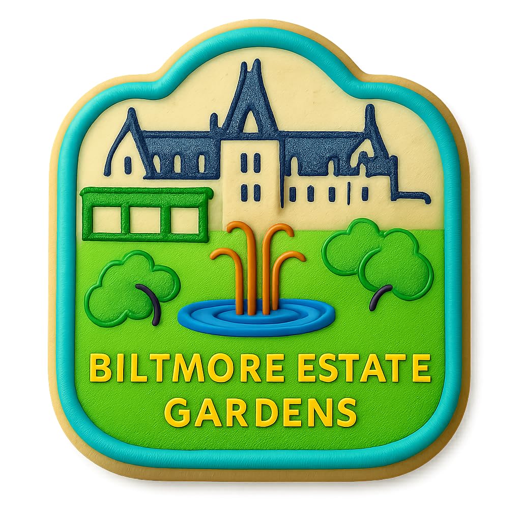 Biltmore Estate Garden Cookie Cutter - 4x3.6" Premium Design Baking Fun