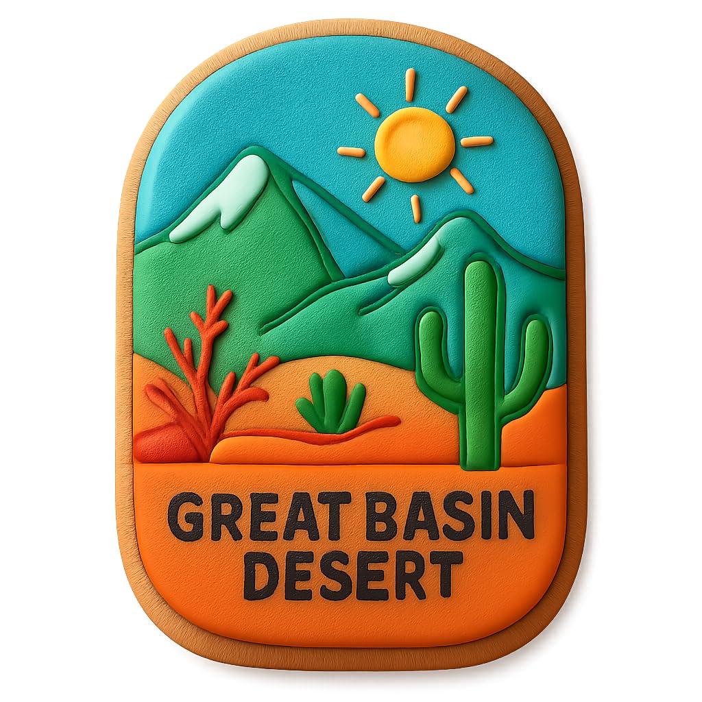Great Basin Desert Landscape Cookie Cutter - 4x3" Premium Baking Fun