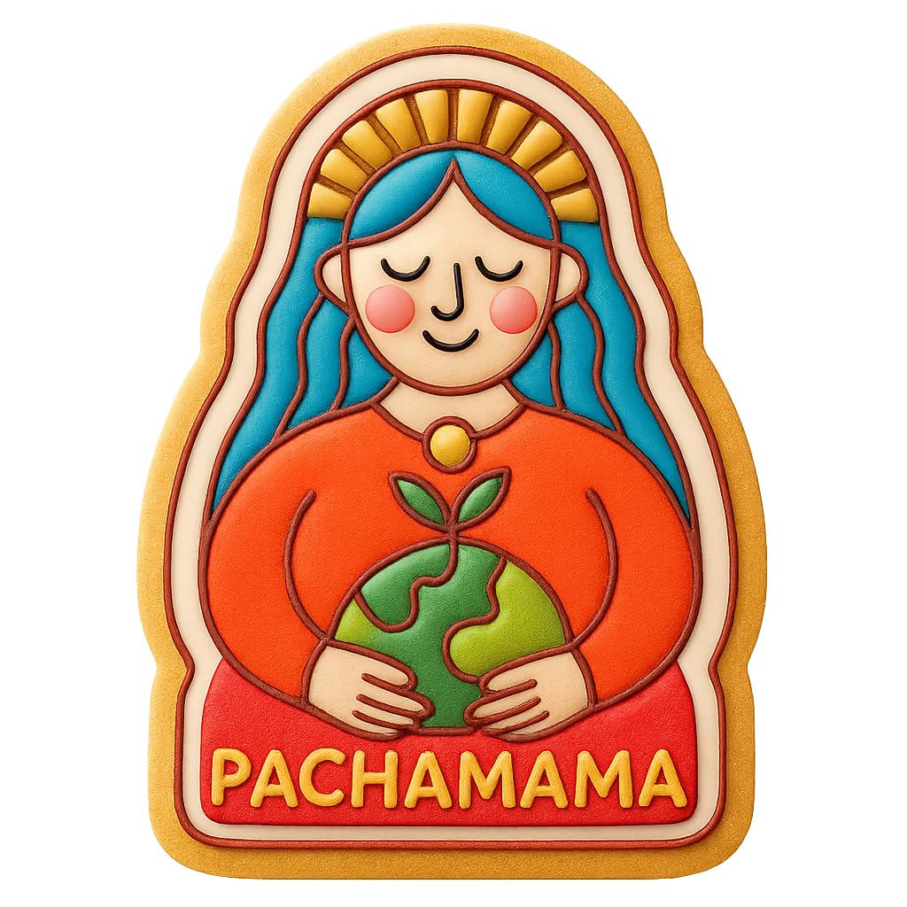 Pachamama Earth Goddess Cookie Cutter - 4x2.9" Creative Baking Fun