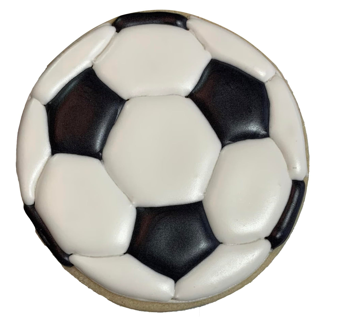 Realistic Soccer Ball Cookie Cutter 2 to 8 inches - Ideal for Soccer-Themed Desserts and Crafts