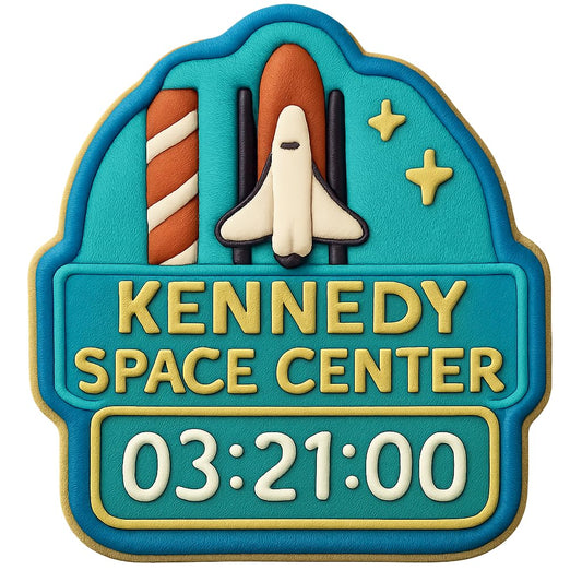 Kennedy Space Center Cookie Cutter - 4x3.5" Fun Baking Tool
