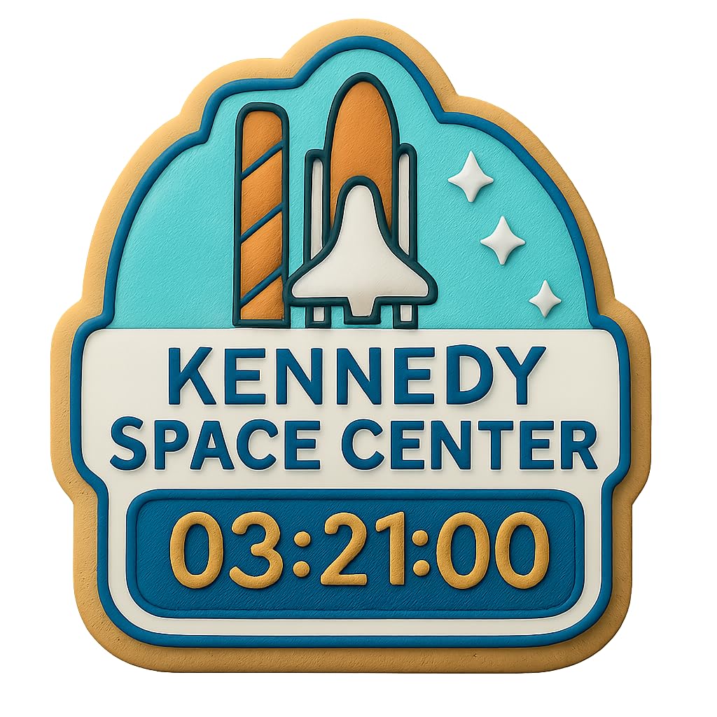 Kennedy Space Center Cookie Cutter - 4x3.5" Fun Baking Tool