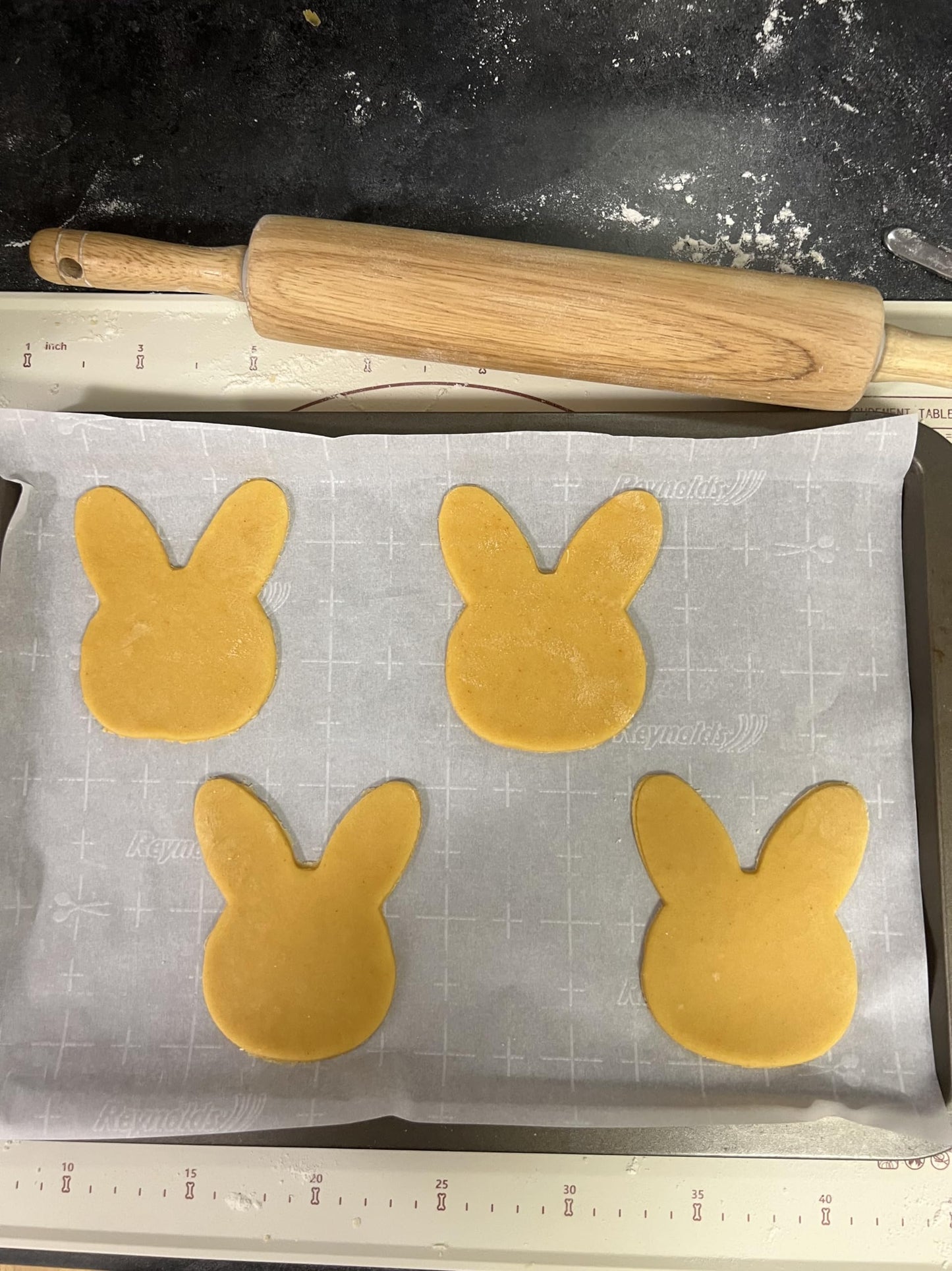 Bunny Rabbit Head Cookie Cutter 4.5” - Hand Made in the USA by Mighty Gadget
