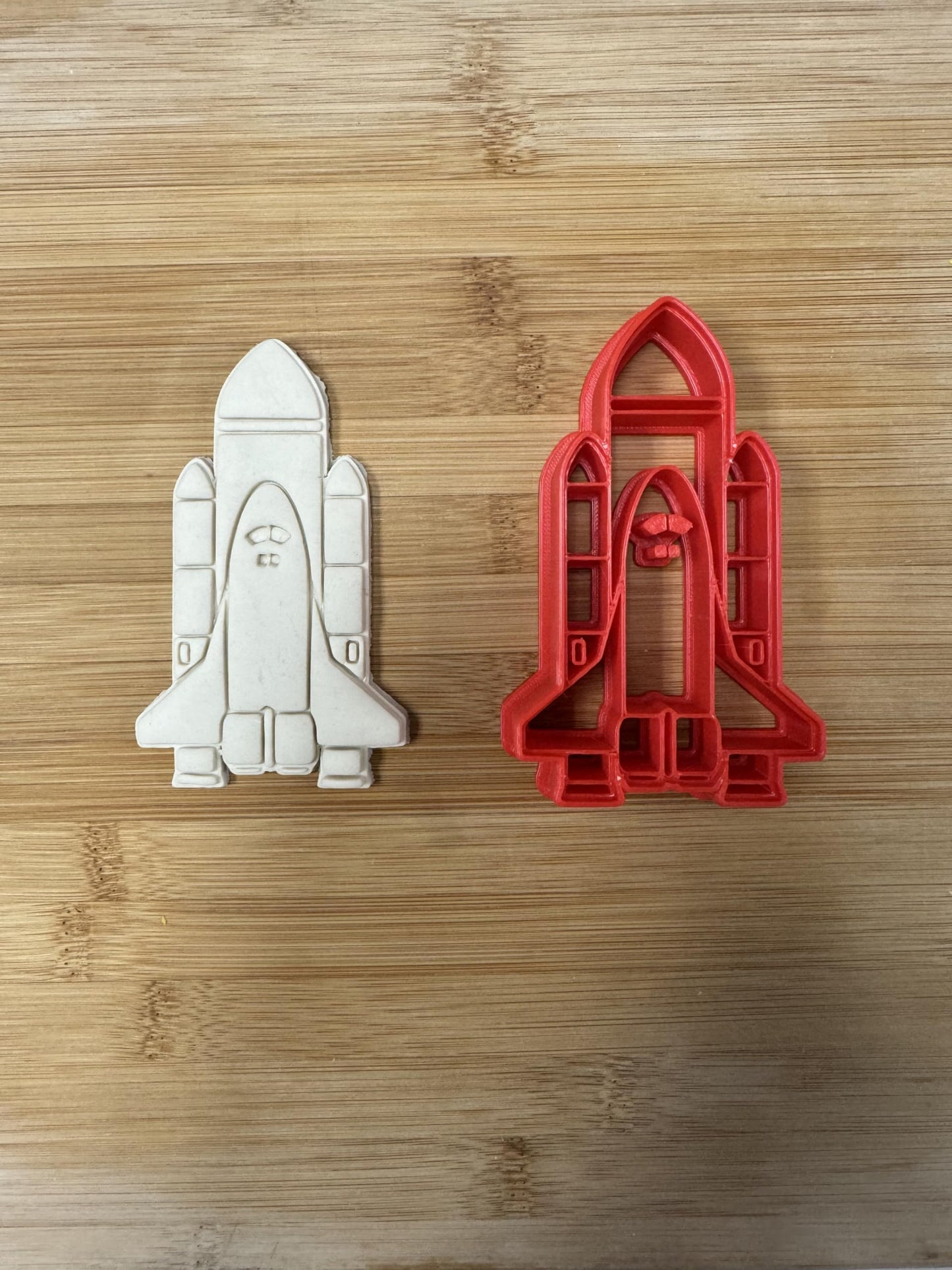Space Shuttle Takeoff Cookie Cutter 4" Tall