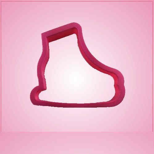 Pink Ice Skate Cookie Cutter