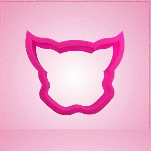 Pink Boston Terrier Cookie Cutter