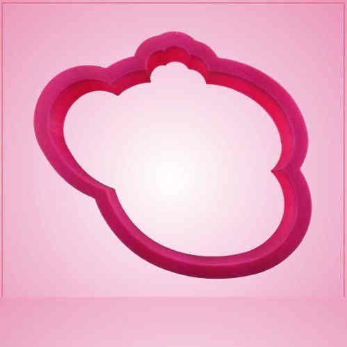 Pink Marcy Monkey With Flower Cookie Cutter