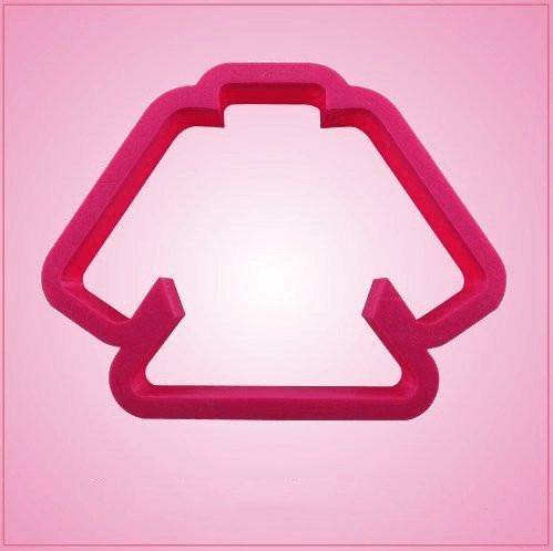 Pink Karate Gi Cookie Cutter 3.5 Inch