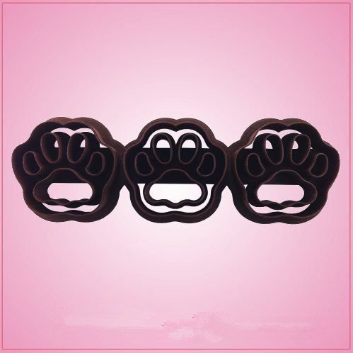 Multi Dog Paw Cookie Cutter
