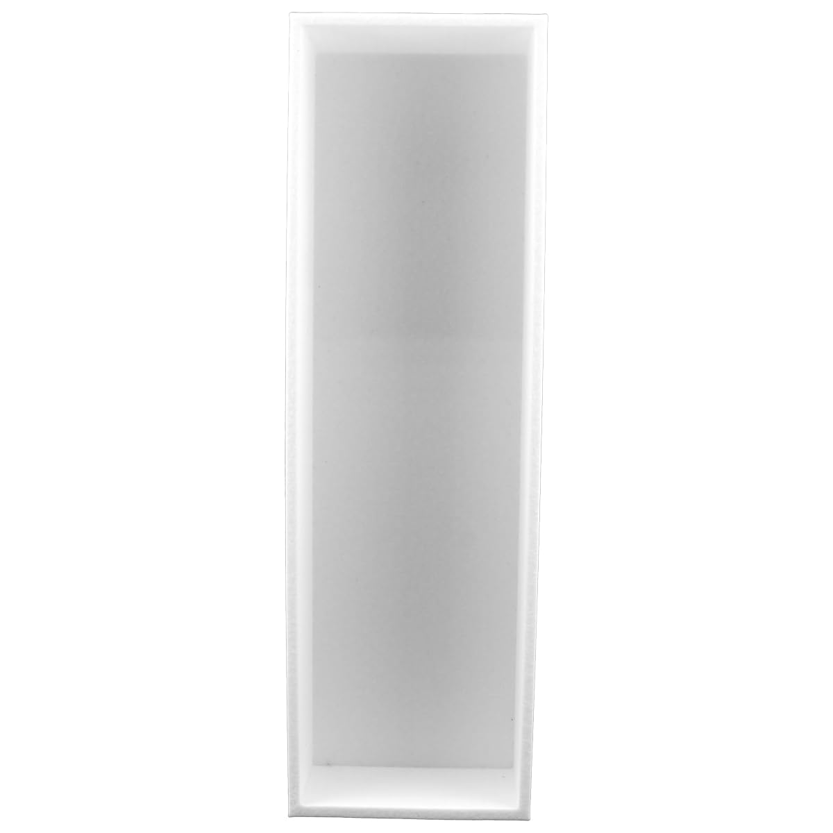 8" Hard Plastic Reusable Plastic Letter Food Trays, Letter Charcuterie Board Box for all Party Decoration (White Coloe)