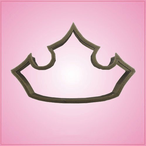 Gold Tiara Cookie Cutter 2-1/2 inches tall, 4 inches wide