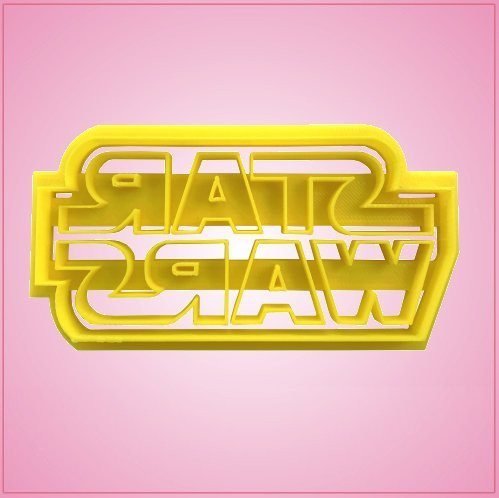 Embossed Space Logo Cookie Cutter 4-1/2 Inches Wide