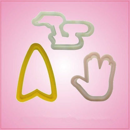 Star Traveler Cookie Cutter for Baking & Fondant Clay Gifts Kitchen