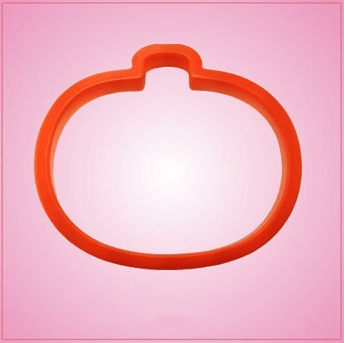 Orange Pumpkin Cookie Cutter Large