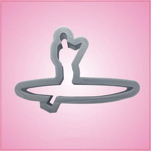 Stand Up Paddle Board Cookie Cutter 2-3/4 inches tall, 4 inches wide