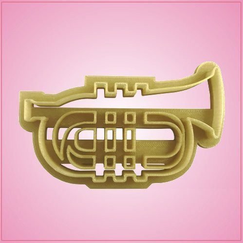 Trumpet Cookie Cutter for Baking & Fondant Clay Gifts Kitchen