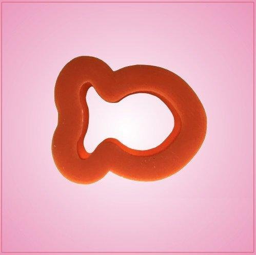 Actual Size Fish Cracker Cookie Cutter Single