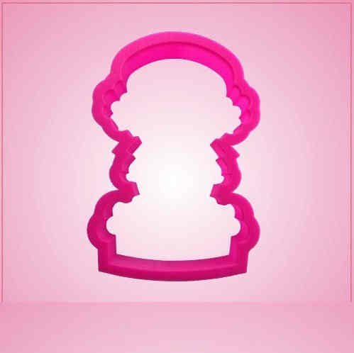 Pink Felicia The Foot Tub Spa Girl Cookie Cutter