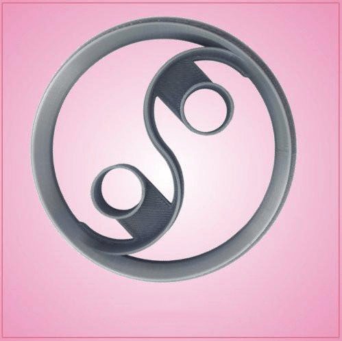 Yin Yang Cookie Cutter 3 inches