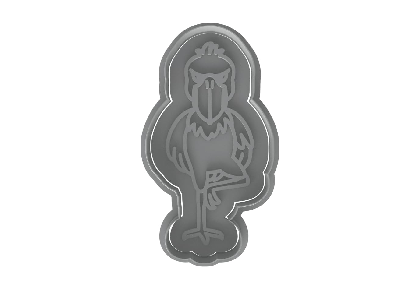 ShoeBill on OneFoot Bird Cookie Cutter - 4x2" Fun Baking Design Party Set