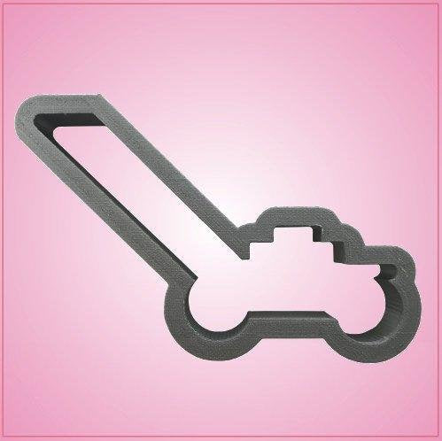 Lawn Mower Cookie Cutter 2-1/2 inches in height by 4-1/2 inches in width