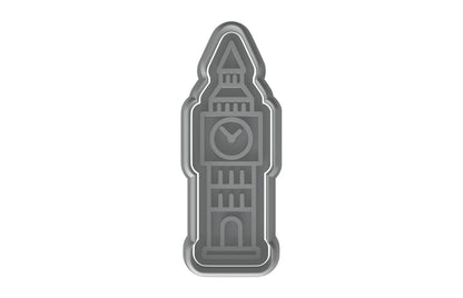 British Big Ben Cookie Cutter - 4x1.3" Professional Kitchen Quality