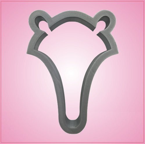 Anteater Face Cookie Cutter 4 Inches