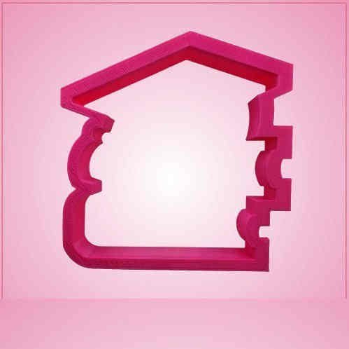 Pink Books With Grad Cap Cookie Cutter
