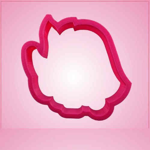 Pink Styracosaurus Cookie Cutter