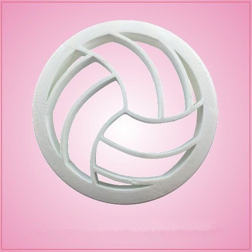 Detailed Volleyball Cookie Cutter
