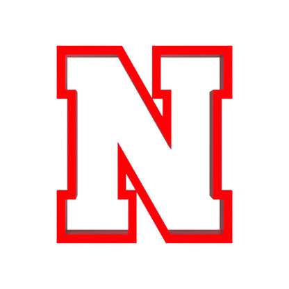 4 inches Varsity Letters Cookie Cutters