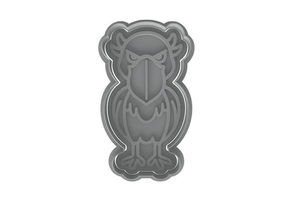Shoebill Bird Cookie Cutter Front View S1 - 4x2.2" Creative Baking Fun