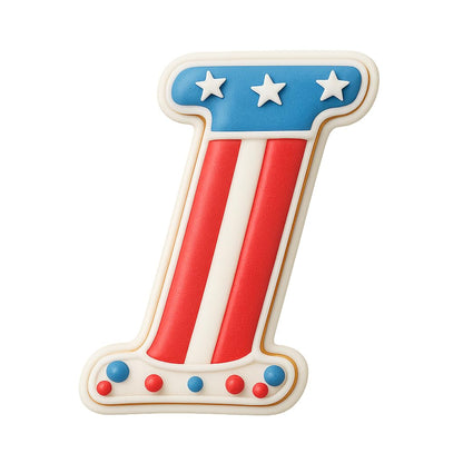Cursive Letter I Cookie Cutter