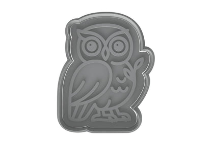Athena's Owl Cookie Cutter - 4x3.12" Premium Baking Design Kitchen Tool